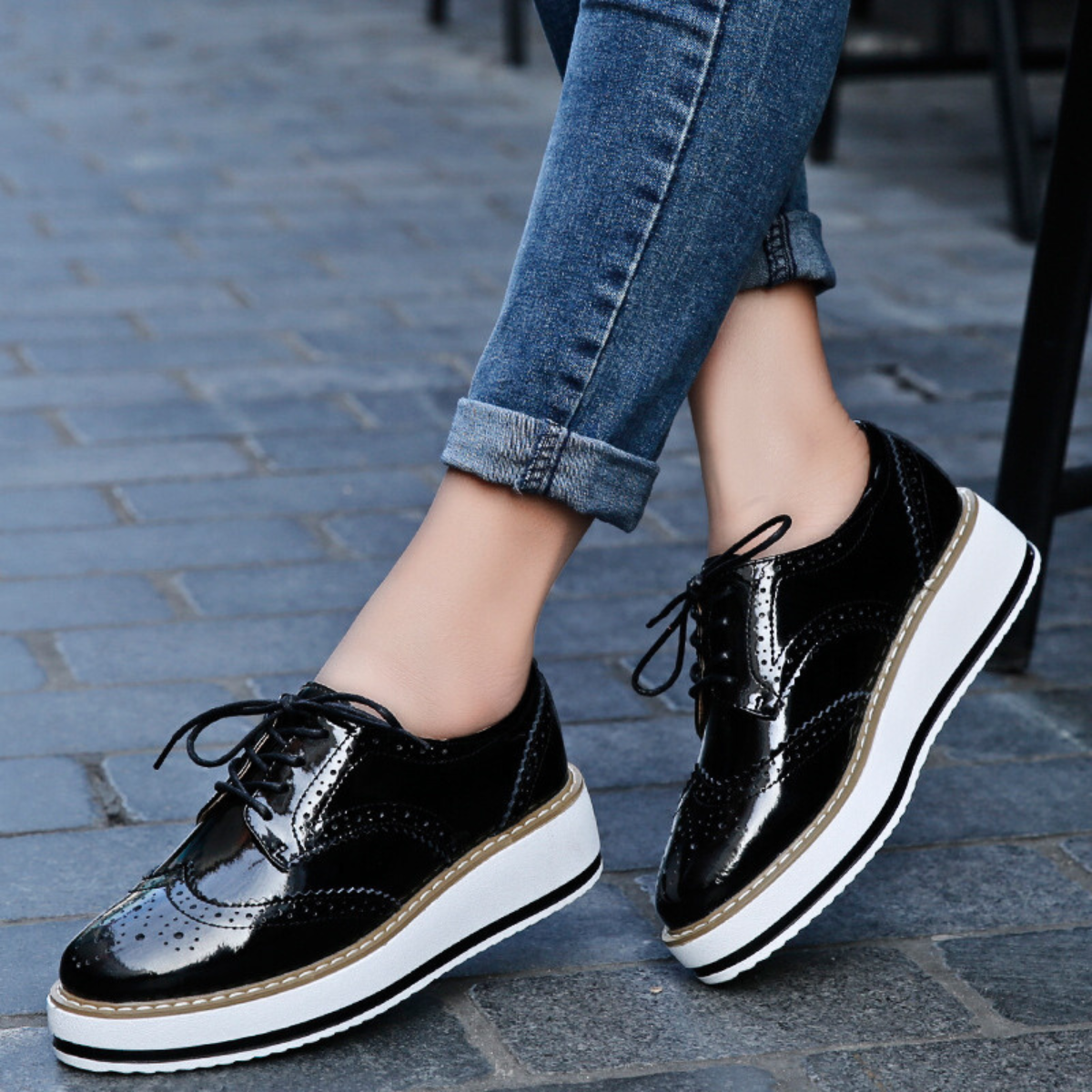 Lustra -Plattformschuhe