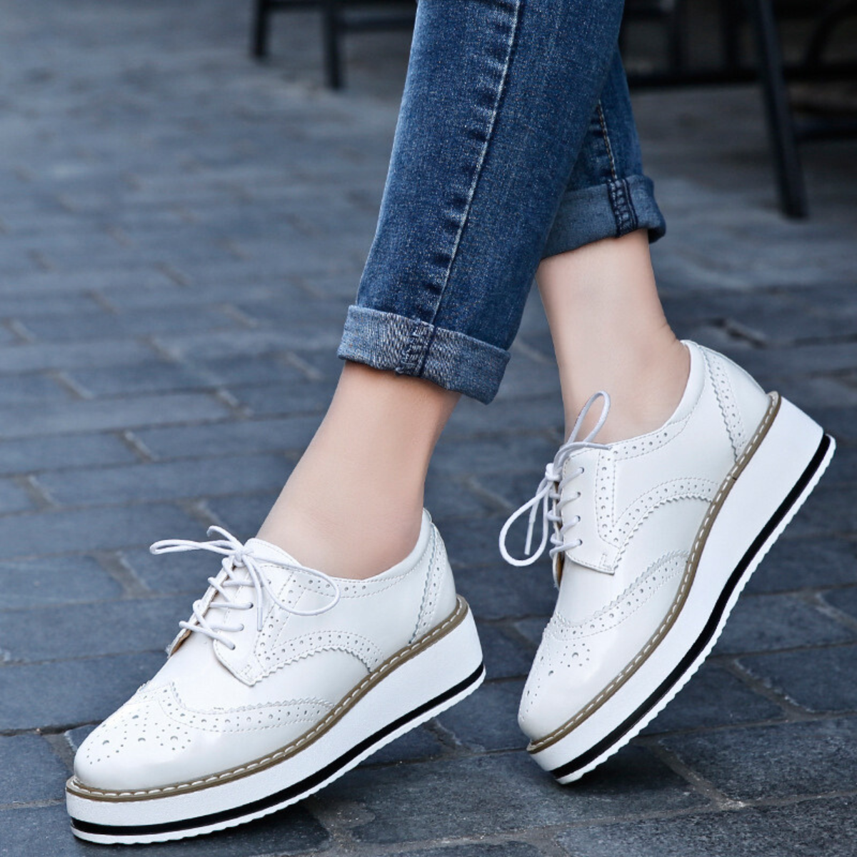 Lustra -Plattformschuhe