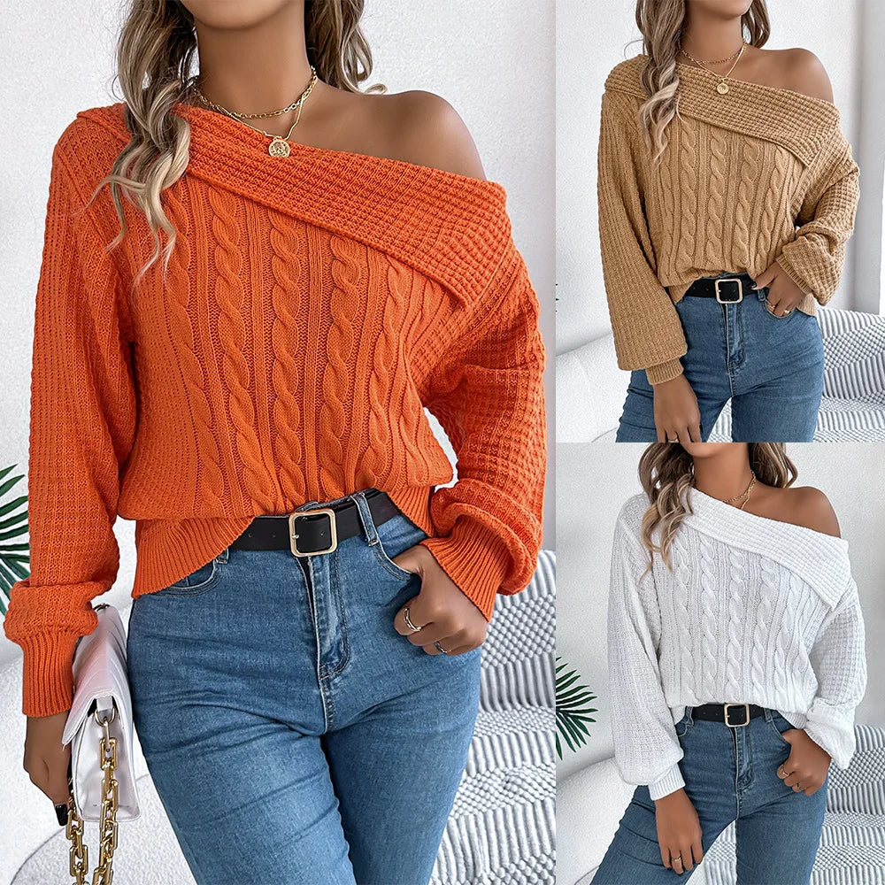 Breeze-Strick-Off-Shoulder-Pullover