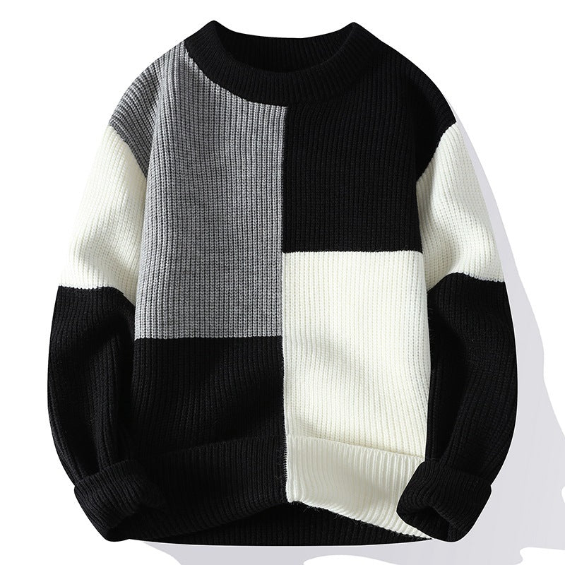 Alvano Chenille Blockpullover