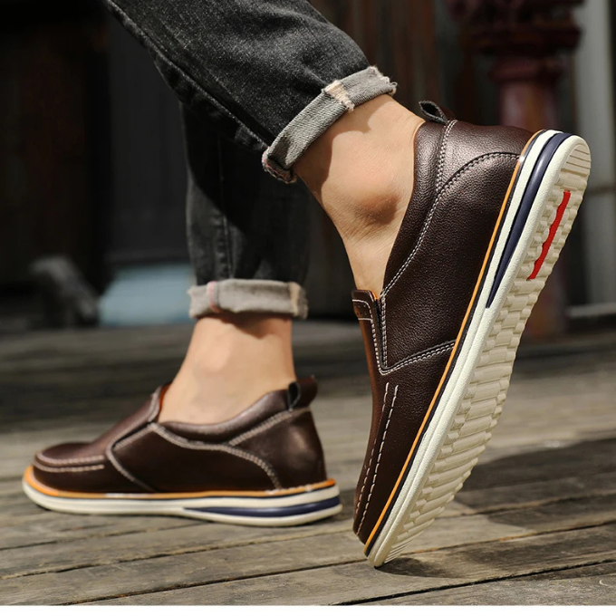 Die Cooper Mocs Echtleder-Loafer