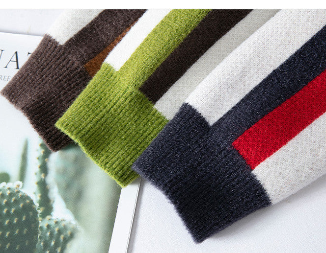 Marcello Striped Strick -Pullover