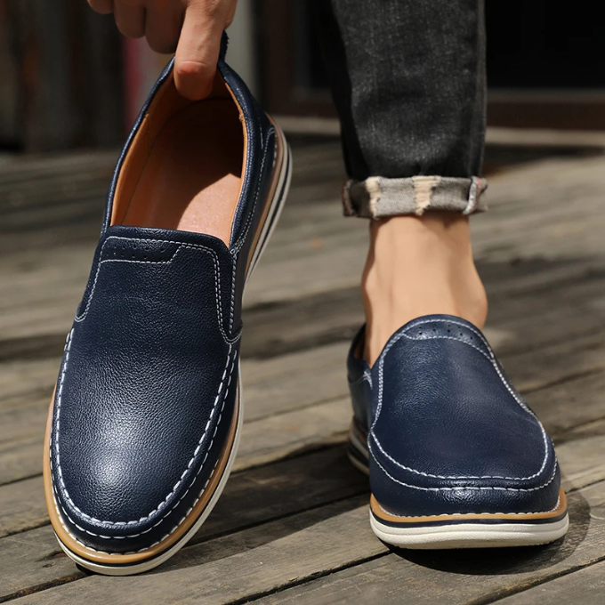 Die Cooper Mocs Echtleder-Loafer