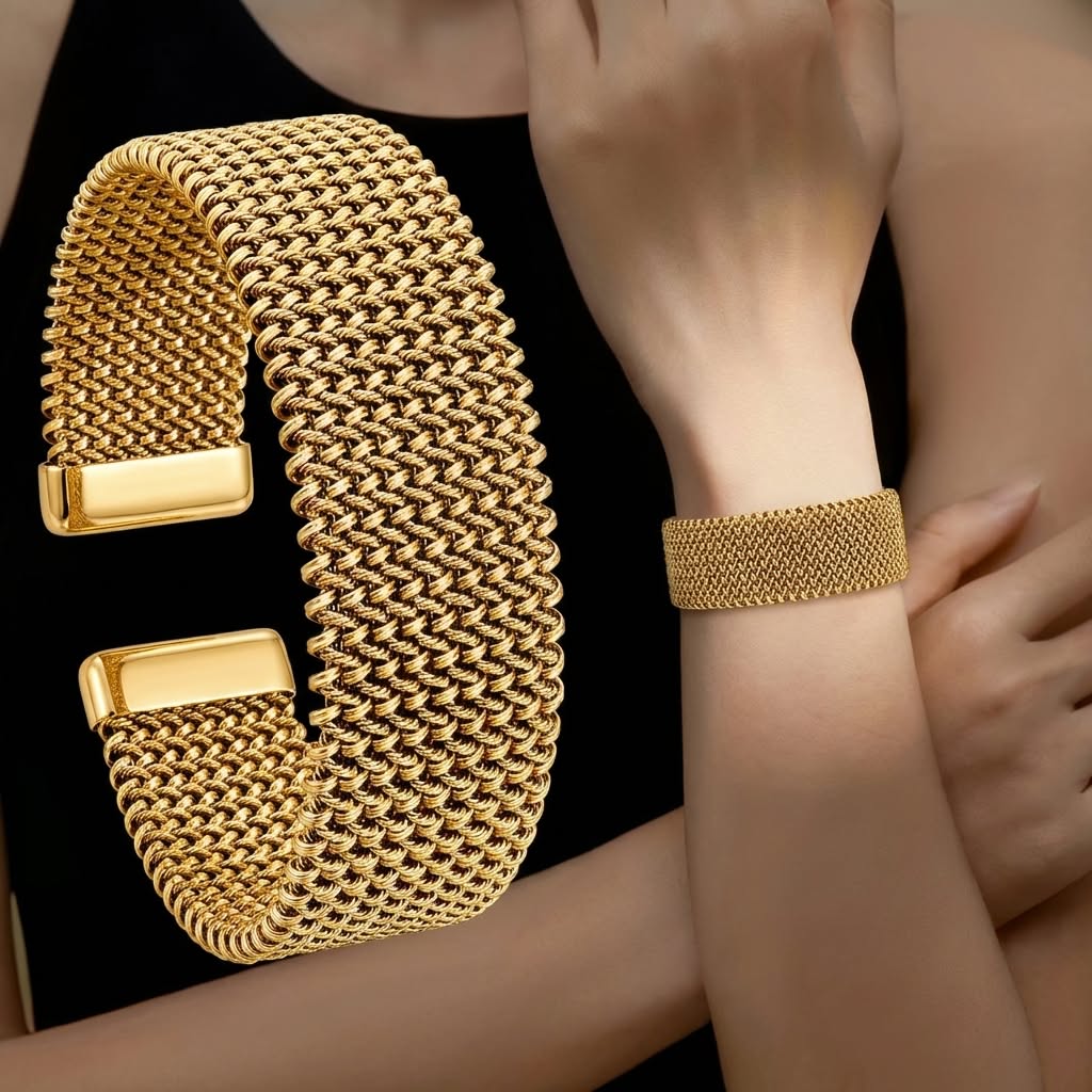 The Milano Stainless Steel Cuff