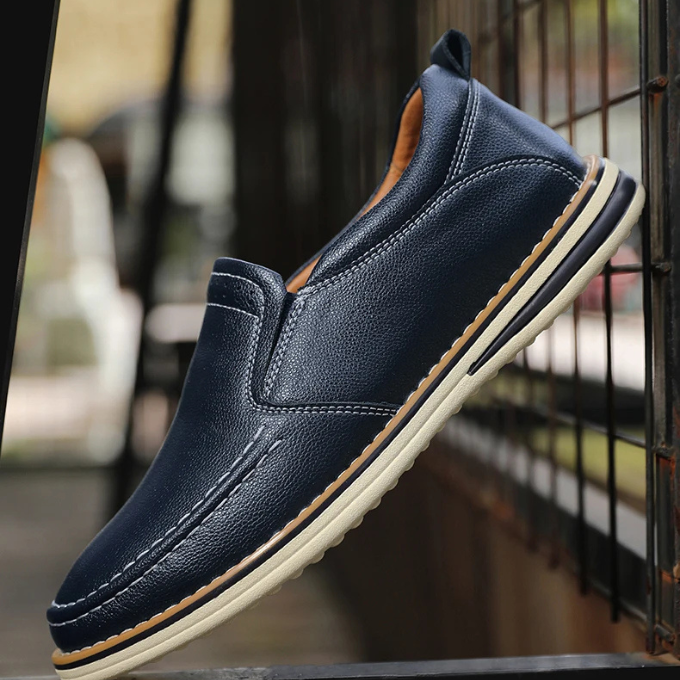 Die Cooper Mocs Echtleder-Loafer