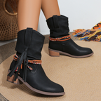 Rodeo Quasten -Knöchelstiefel