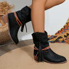 Rodeo Quasten -Knöchelstiefel