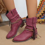 Rodeo Quasten -Knöchelstiefel