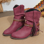 Rodeo Quasten -Knöchelstiefel