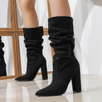 Serena Slouchy Wildlederstiefel