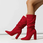Serena Slouchy Wildlederstiefel