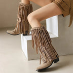 Savanna Fringe Quastenstiefel