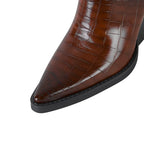 Westline Leder -Knöchelstiefel