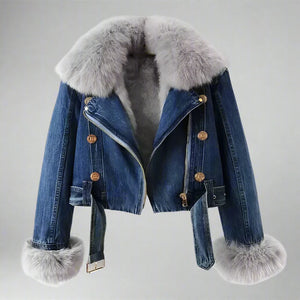 Tiefblauer Denim