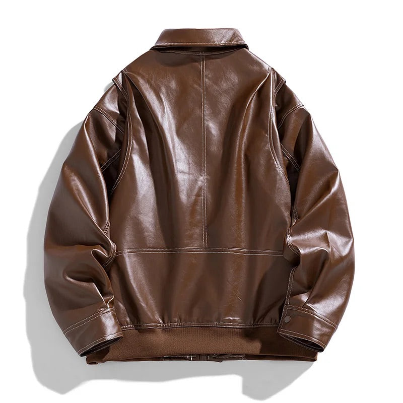Renzo -Lederjacke