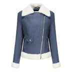 Ballcia Leder Bomberjacke