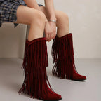 Savanna Fringe Quastenstiefel
