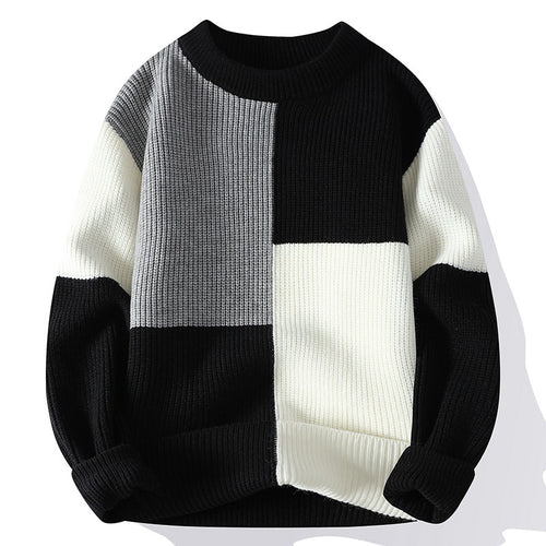 Alvano Chenille Blockpullover