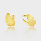 Ginkgo Leaf Earrings