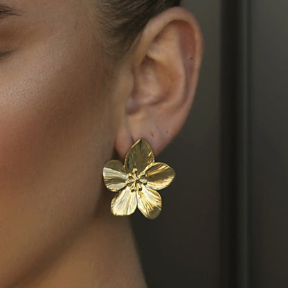 Flower Petal Earrings