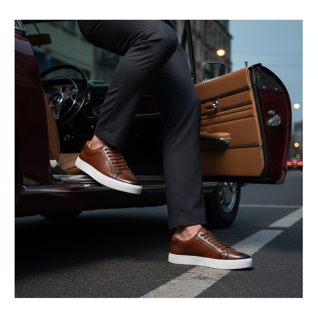 Westbridge Leder Low-Tops