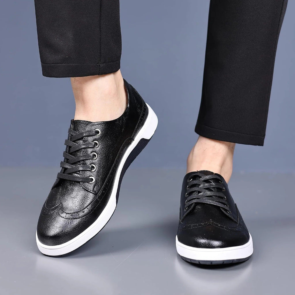 Valenti Leder Brogues