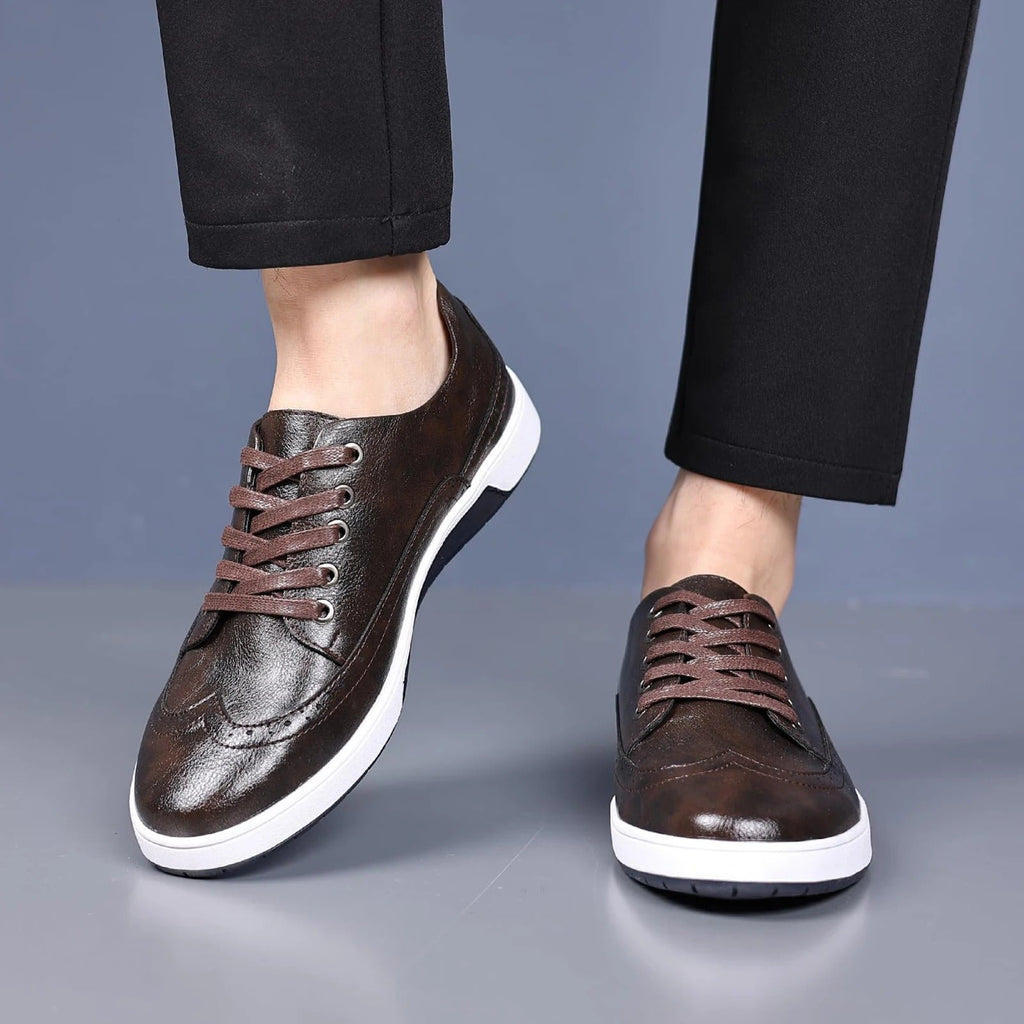 Valenti Leder Brogues